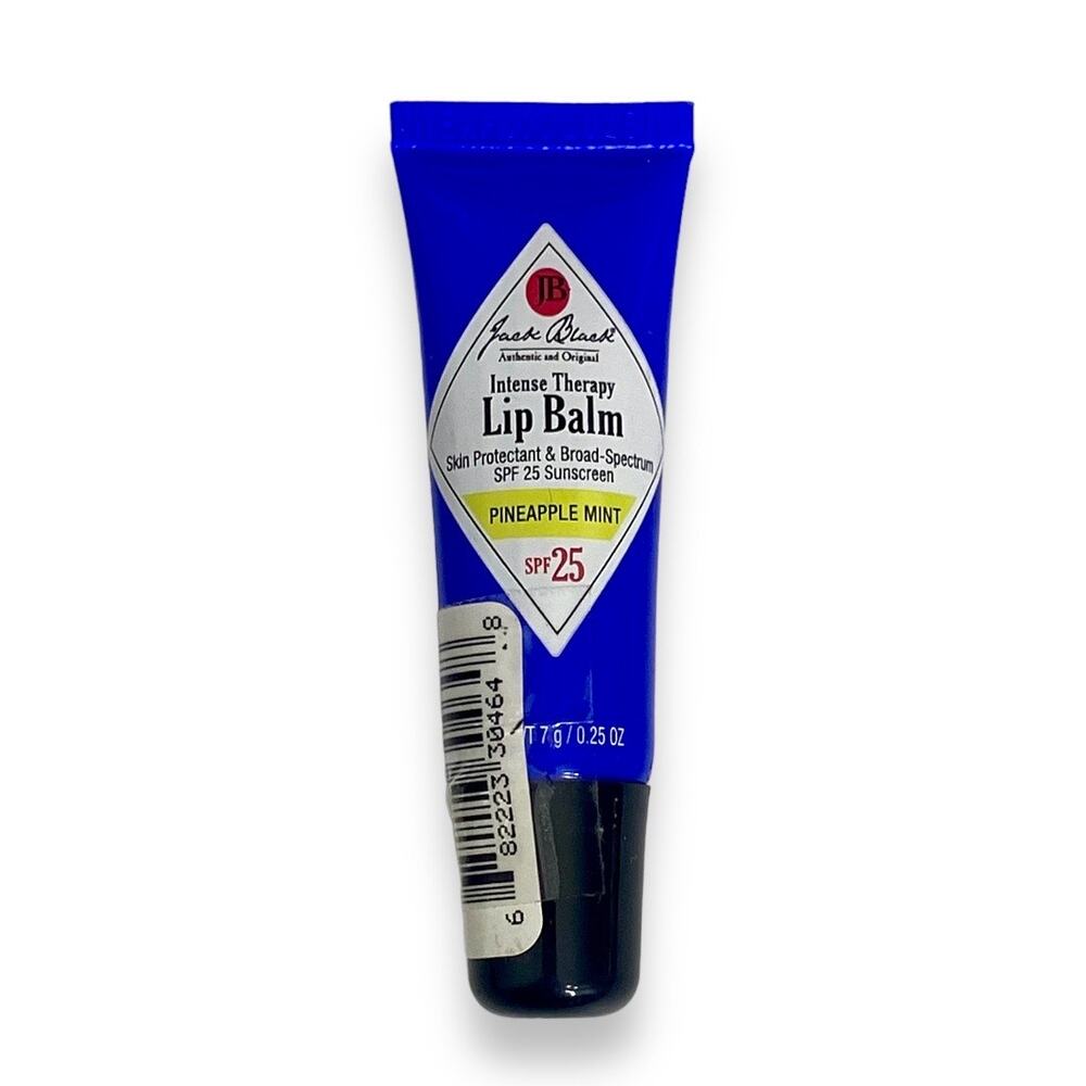 NWT Jack Black Intense Therapy Lip Balm Pineapple Mint 0.25 oz